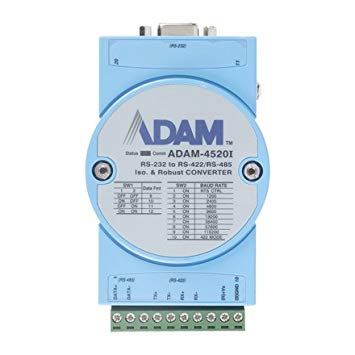 ADAM-4520I RS-232'den RS-422/485 Dönüştürücüsüne (Zor Koşullara Dayanıklı)