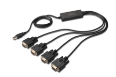 Digitus  DA-70159 USB 2.0 - 4 x RS232 (Seri) Çevirici Kablosu