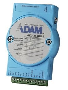 ADAM-6018 8-Kanal İzole Termokupl Giriş Modbus TCP Modülü 8-Kanal DO ile