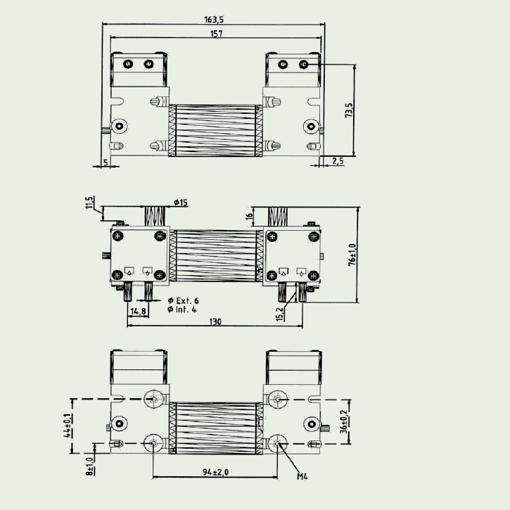  Çalışma gerilimi 12 Vdc Hidrolik performans üst seri / paralel çıkışta serbest akış: 550/1000 ml / dak mak. basınç: 10/10 m H 2 O mak. emme yüksekliği: -7,0 / -4,5 m H 2 O Motor motor tipi (standart): çarpık yara motor tipi (isteğe bağlı): - mak. nominal akım: 2000 mA Malzemeler pompa kafası (standart): PPS pompa kafası (isteğe bağlı): naylon vanalar (standart): FKM vanalar (isteğe bağlı): - diyafram (standart): FKM diyafram (isteğe bağlı): EPDM Boyutlar + ağırlık boyutları: 163,5 x 76 x 80 mm ağırlık: 780 g