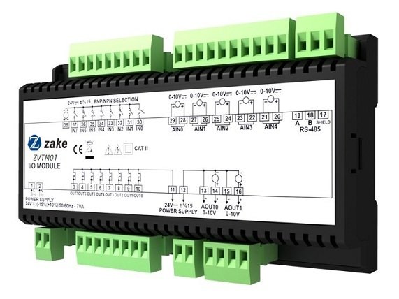 ZAKE ZVTM32 Zake Veri Toplama Modülü(Modbus RTU)